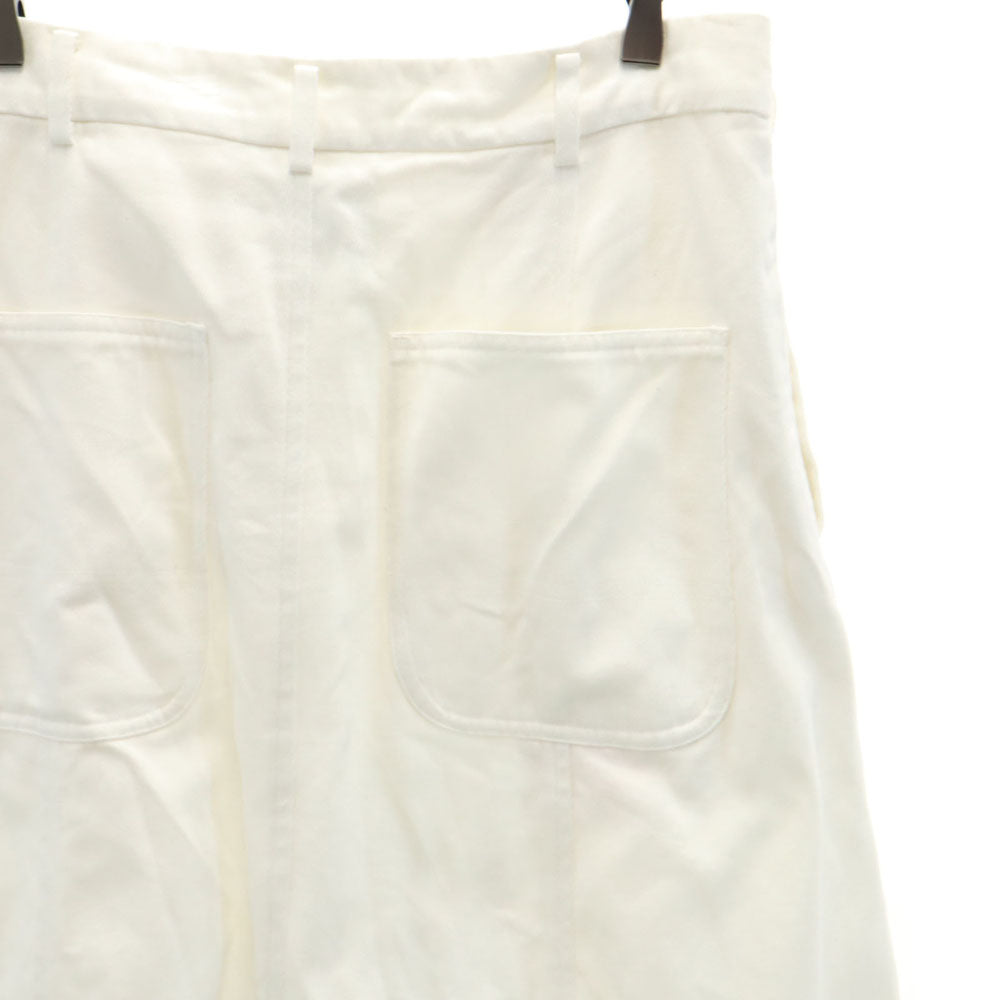 コムデギャルソンコムデギャルソン 2012年 日本製 2012年 サルエルパンツ S ホワイト Comme des Garcons Comme des Garcons フリル メンズ