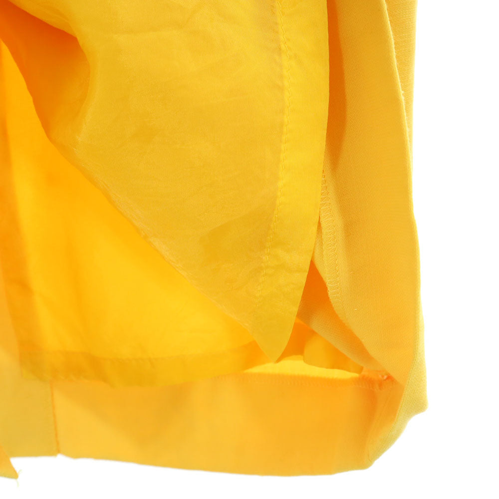 YVES SAINT LAURENT イヴサンローラン 90s オールド ミモレ丈 タイトスカート 36 イエロー レディース