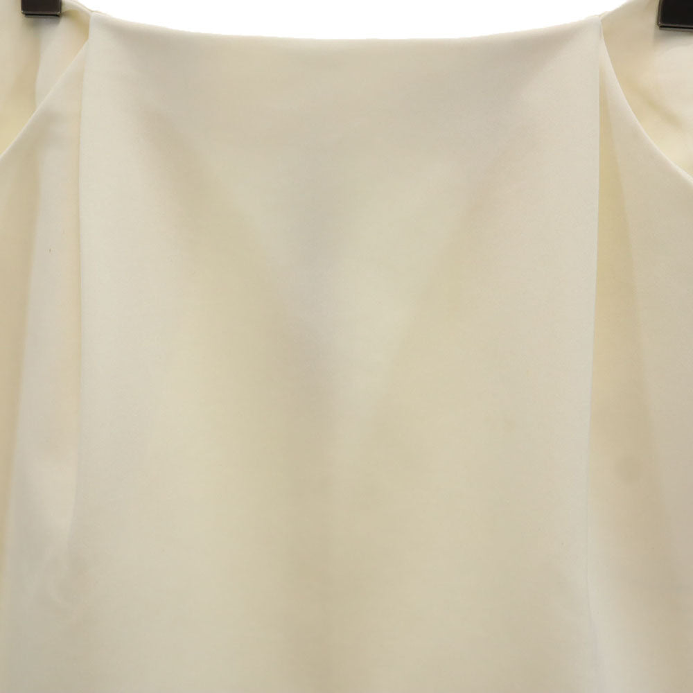 フォクシーニューヨーク 日本製 ミニスカート 40 アイボリー系 FOXEY NEW YORK レディース