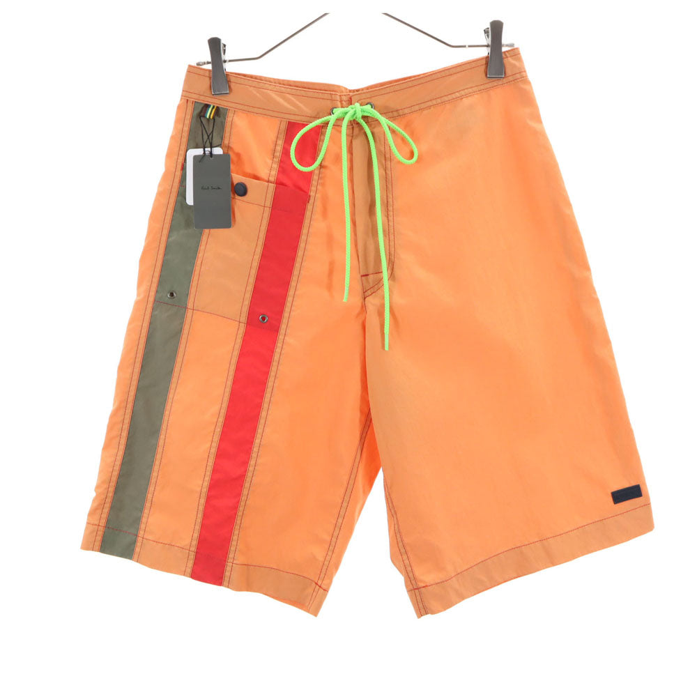未使用 Paul Smith ポールスミス スイム パンツ M オレンジ系 ショートパンツ メンズ