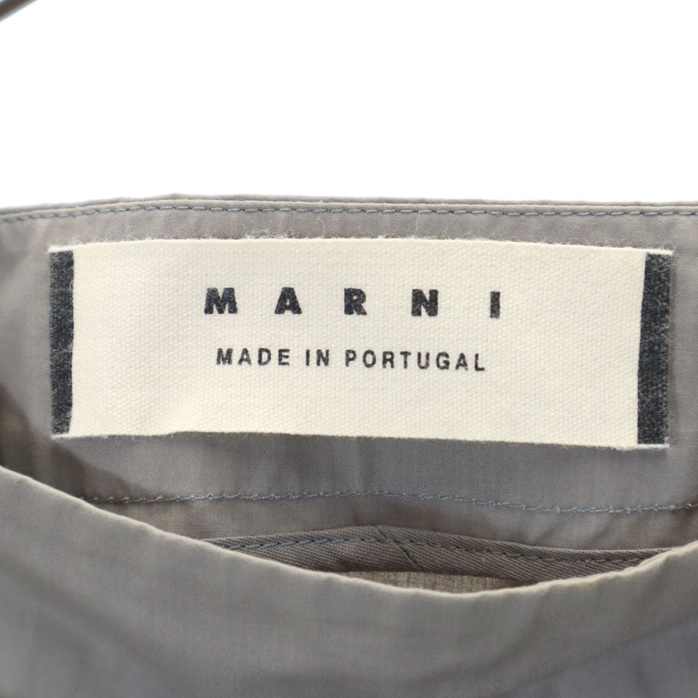MARNI マルニ ポルトガル製 ミディ丈 タイトスカート 38 グレー系 レディース