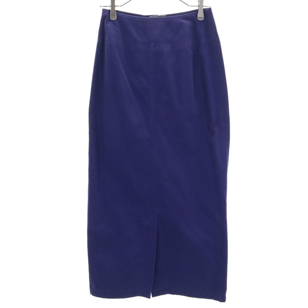 Y's ワイズ 日本製 タイト ロングスカート パープル系 レディース