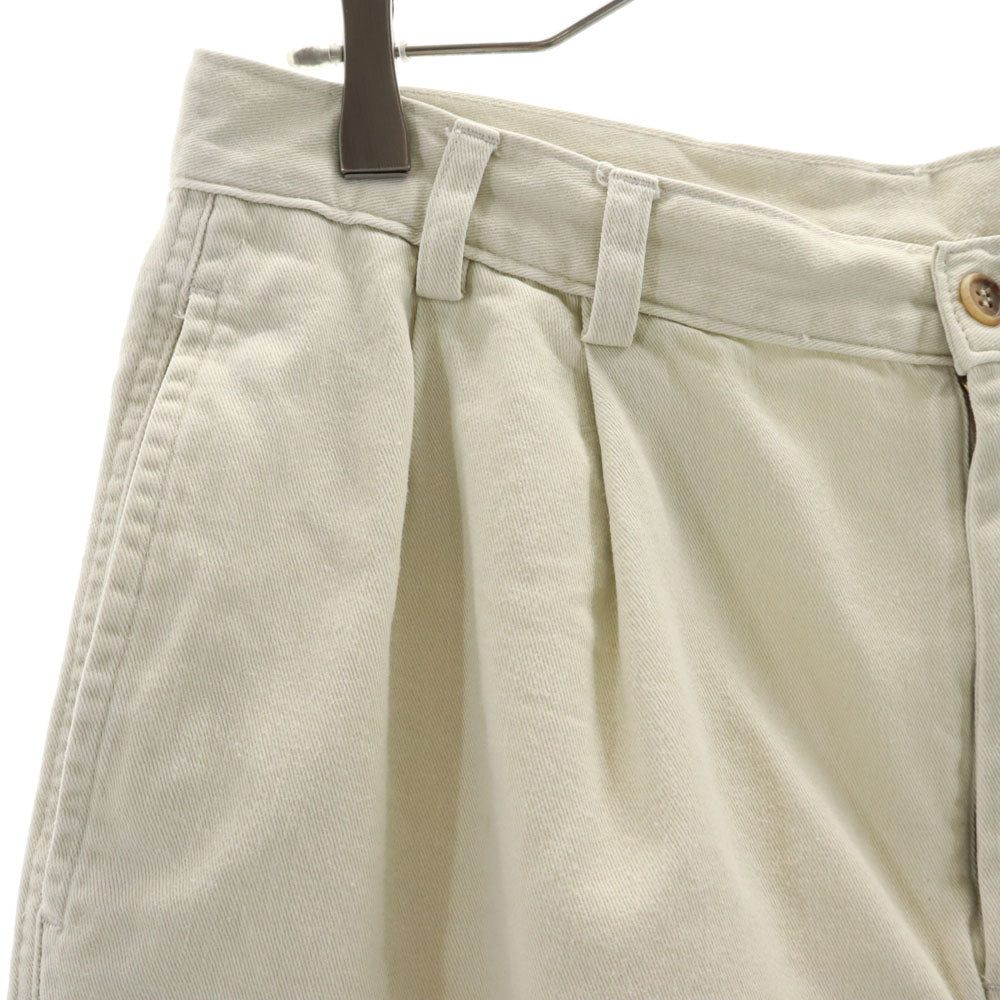 STJOHN’sBAY セントジョンズベイ 90s オールド チノショートパンツ w32 アイボリー系 メンズ