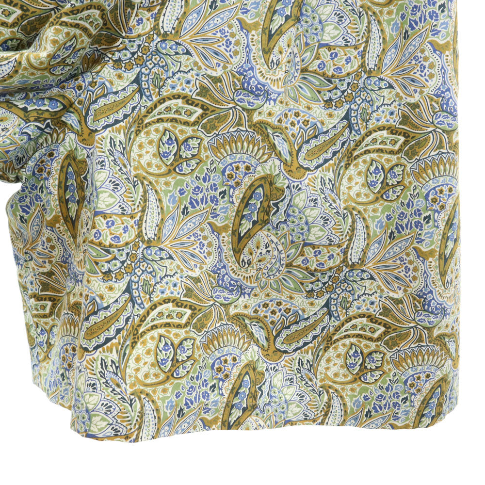 クリスチャンディオール 90s オールド 総柄 ショートパンツ M ブルー 他 Christian Dior レディース