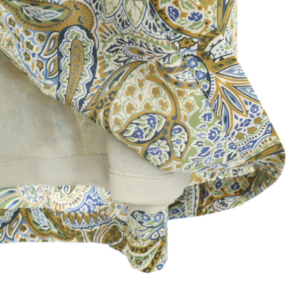 クリスチャンディオール 90s オールド 総柄 ショートパンツ M ブルー 他 Christian Dior レディース