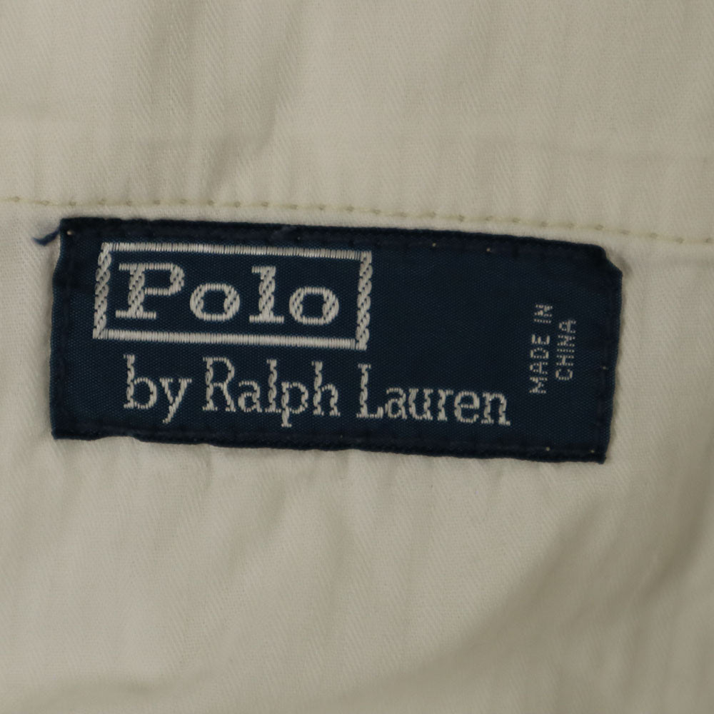 ポロバイラルフローレン ショートパンツ W32 ホワイト系 Polo by Ralph Lauren ボタンフライ メンズ