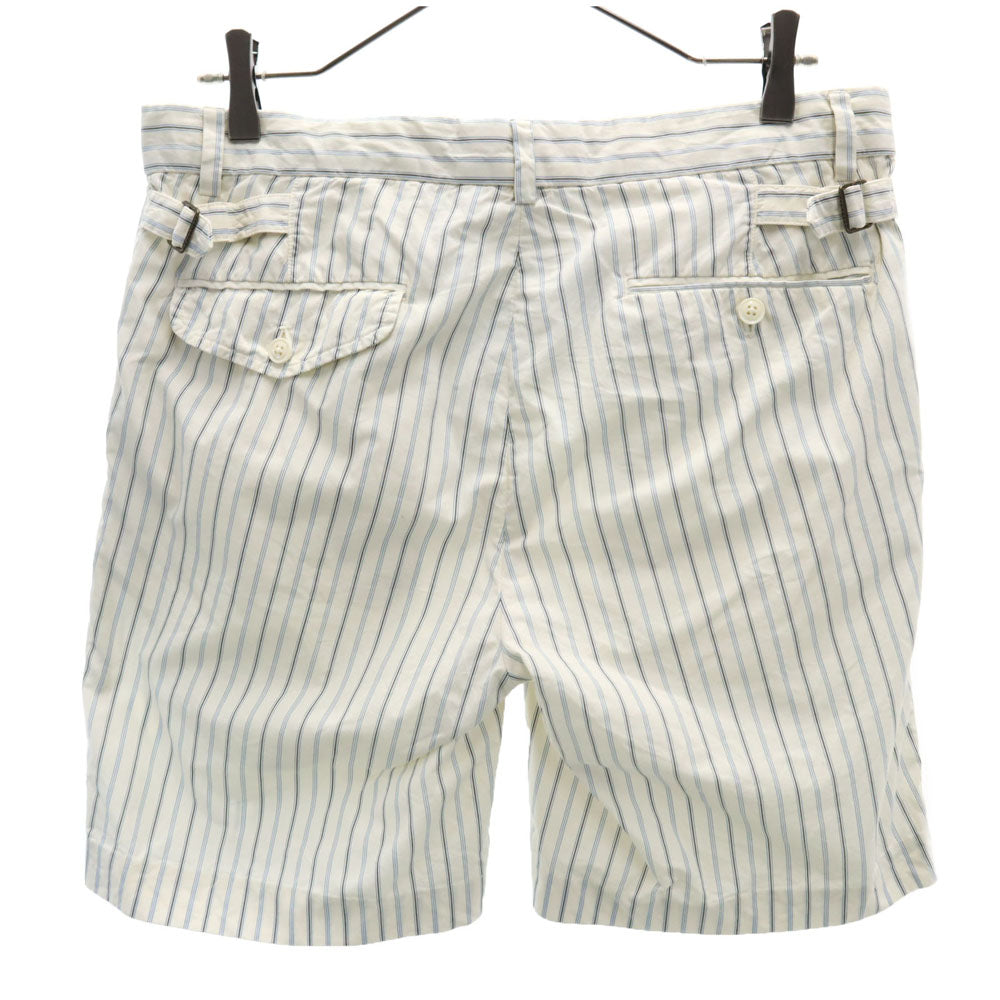 ポロバイラルフローレン ストライプ柄 ショートパンツ W32 ホワイト系 Polo by Ralph Lauren メンズ