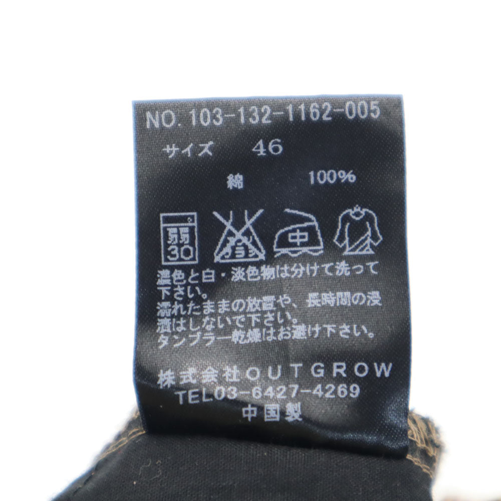 ダブル ペイズリー柄 ショートパンツ 46 ブラウン系 DOWBL メンズ