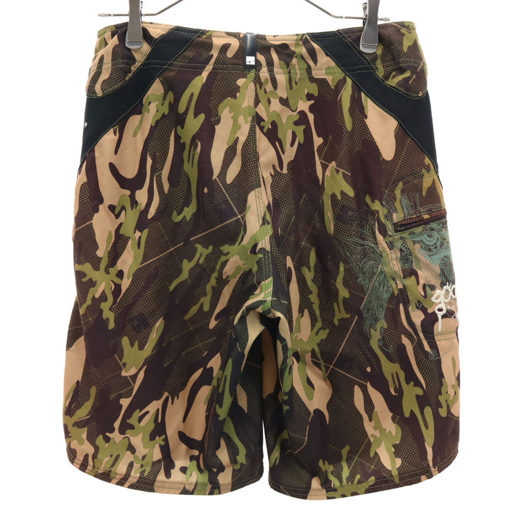 オニール カモフラ柄 スイムウェア ショートパンツ ブラウン O'NEILL 水着 メンズ