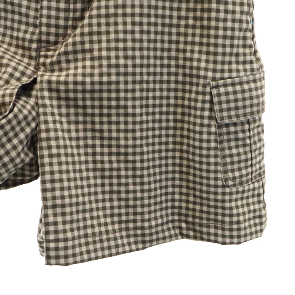 コロンビア アウトドア チェック柄 カルガリークリークキュロット ショートパンツ M ブラウン Columbia レディース