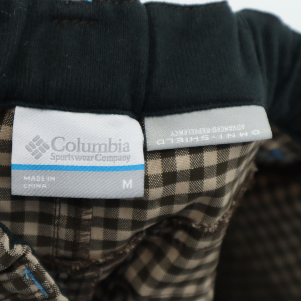 コロンビア アウトドア チェック柄 カルガリークリークキュロット ショートパンツ M ブラウン Columbia レディース