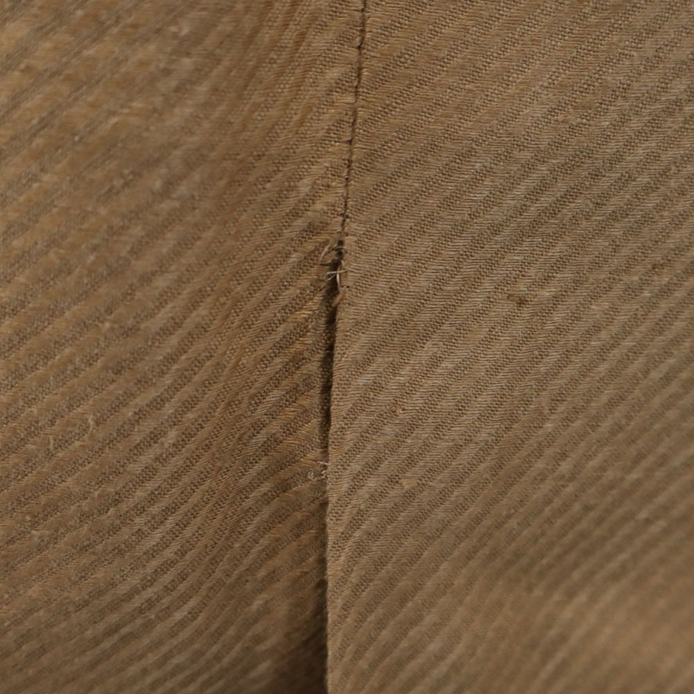 GIVENCHY ジバンシィ 90s リネン100% オールド ミモレ丈 スカート 15 ベージュ系 GLAMOUR ビックサイズ レディース