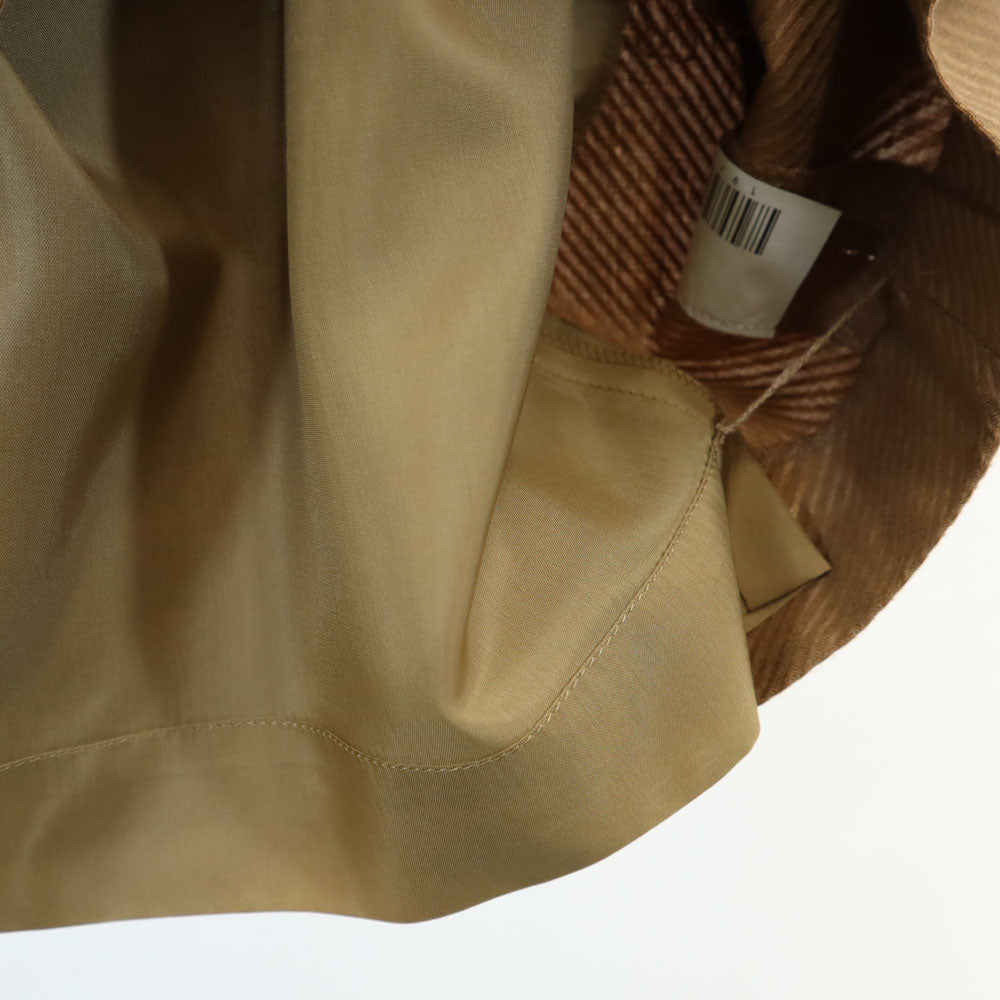 GIVENCHY ジバンシィ 90s リネン100% オールド ミモレ丈 スカート 15 ベージュ系 GLAMOUR ビックサイズ レディース