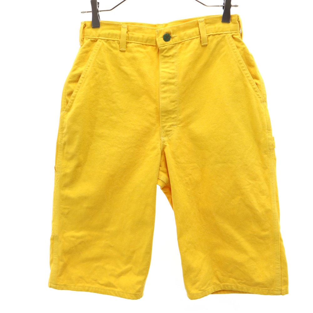 OSHKOSH オシュコシュ 80s 42タロン ヴィンテージ ペインター ハーフパンツ W29 イエロー メンズ