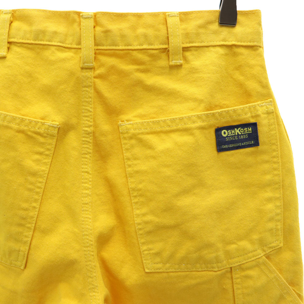OSHKOSH オシュコシュ 80s 42タロン ヴィンテージ ペインター ハーフパンツ W29 イエロー メンズ
