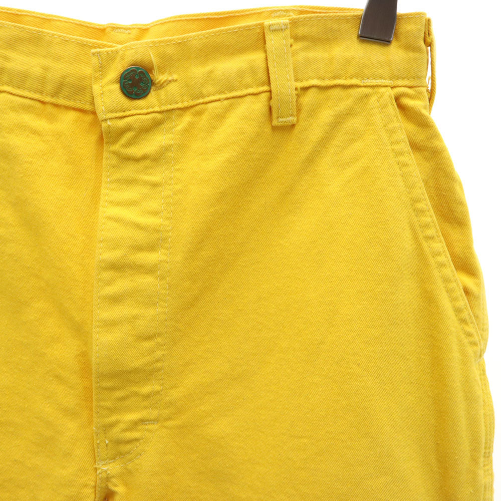OSHKOSH オシュコシュ 80s 42タロン ヴィンテージ ペインター ハーフパンツ W29 イエロー メンズ