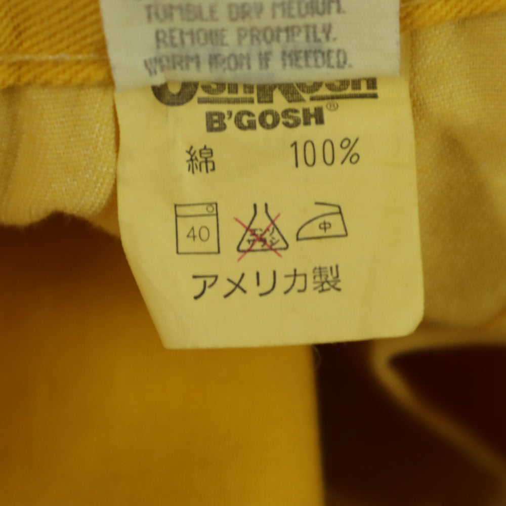 OSHKOSH オシュコシュ 80s 42タロン ヴィンテージ ペインター ハーフパンツ W29 イエロー メンズ