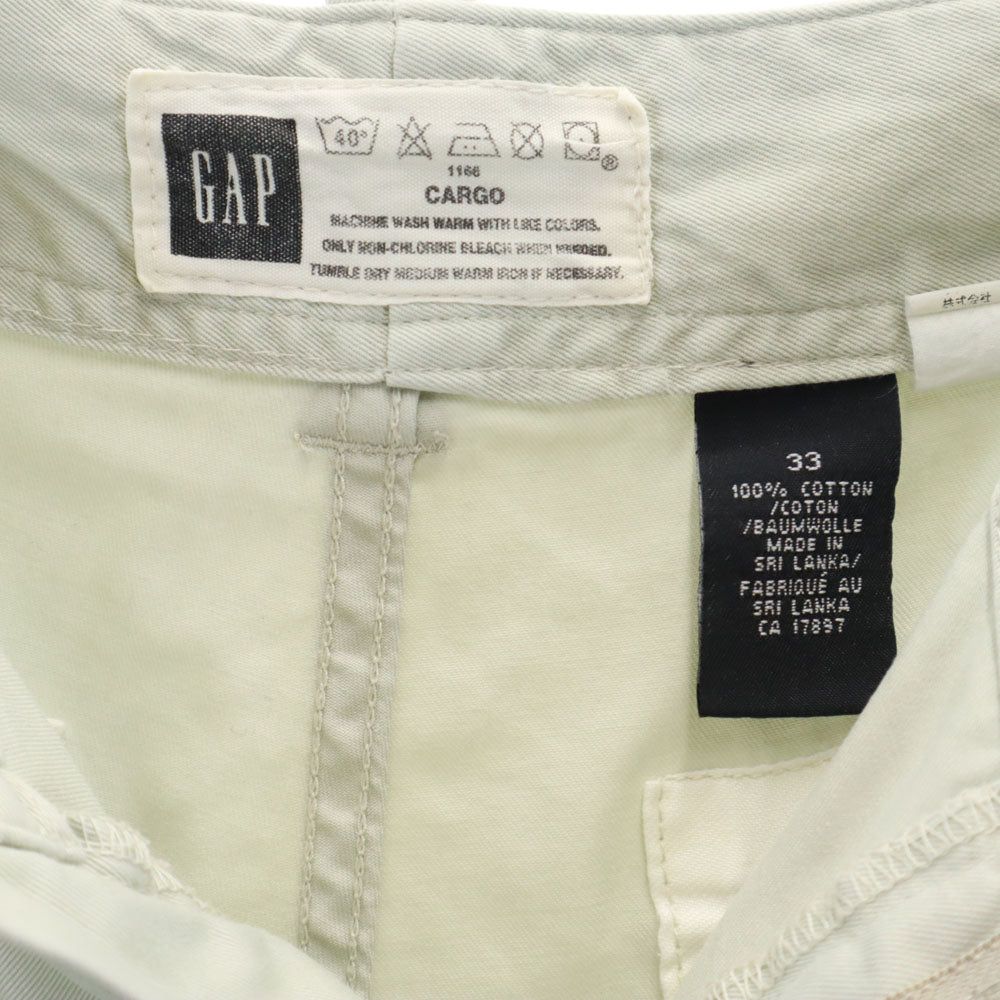 GAP ギャップ カーゴショートパンツ w33 グレー メンズ