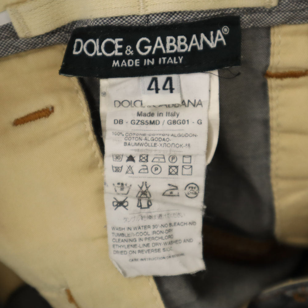 ドルチェアンドガッバーナ イタリア製 ショートパンツ 44 グレー系 DOLCE&GABBANA メンズ