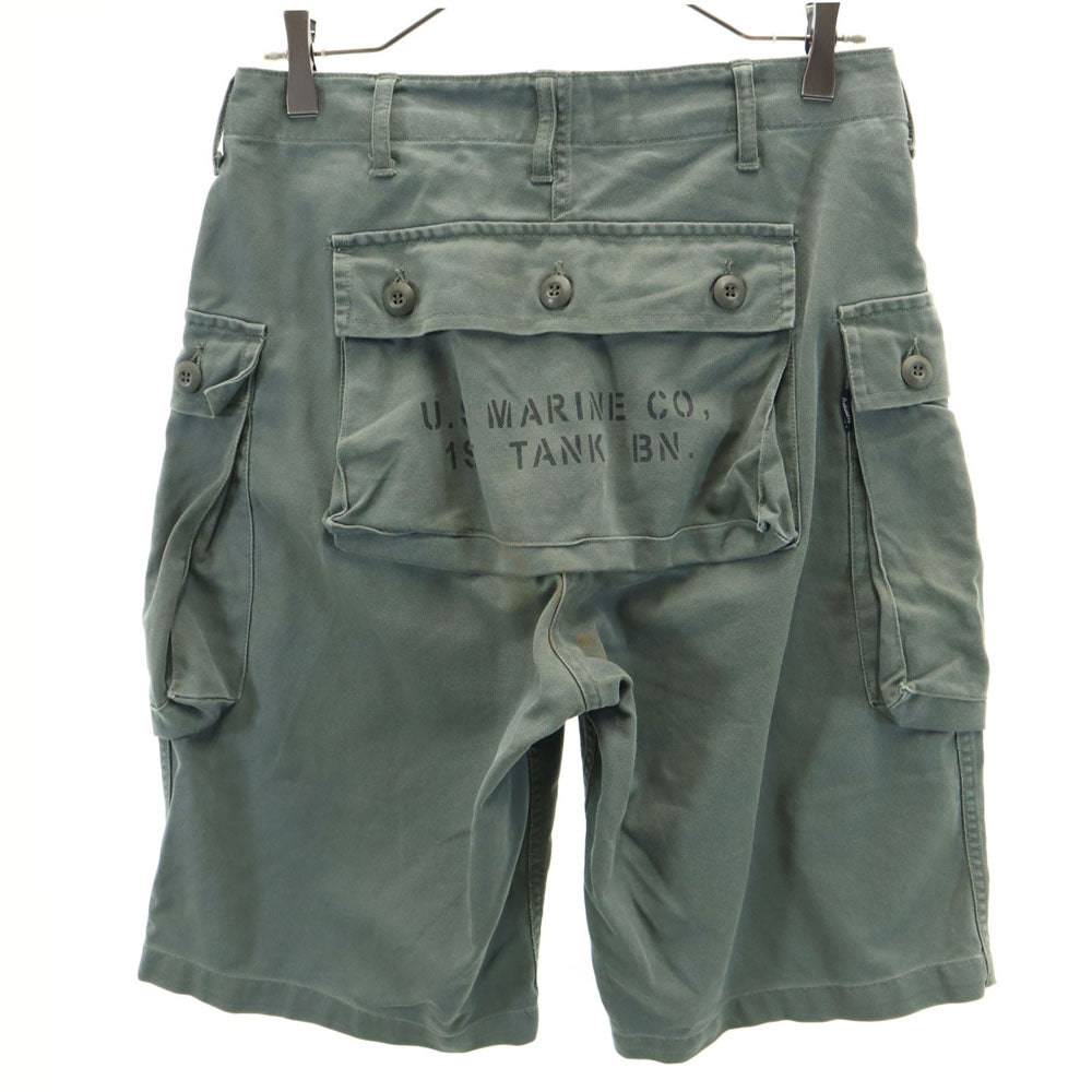 アヴィレックス ミリタリー カーゴパンツ S カーキ AVIREX USA メンズ