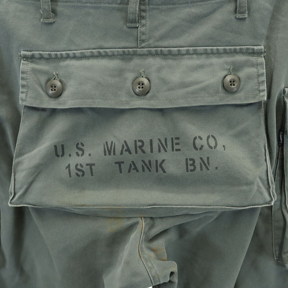 アヴィレックス ミリタリー カーゴパンツ S カーキ AVIREX USA メンズ