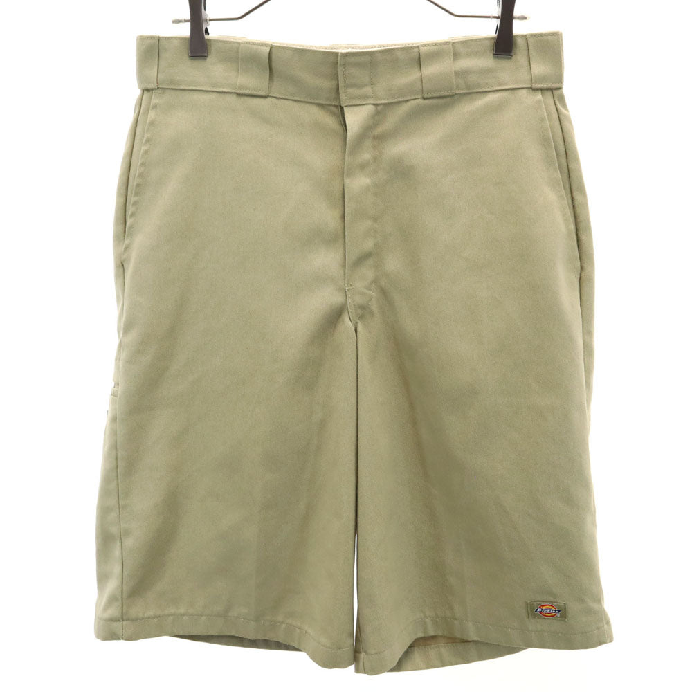 ディッキーズ チノショートパンツ w32 ベージュ Dickies ワーク メンズ