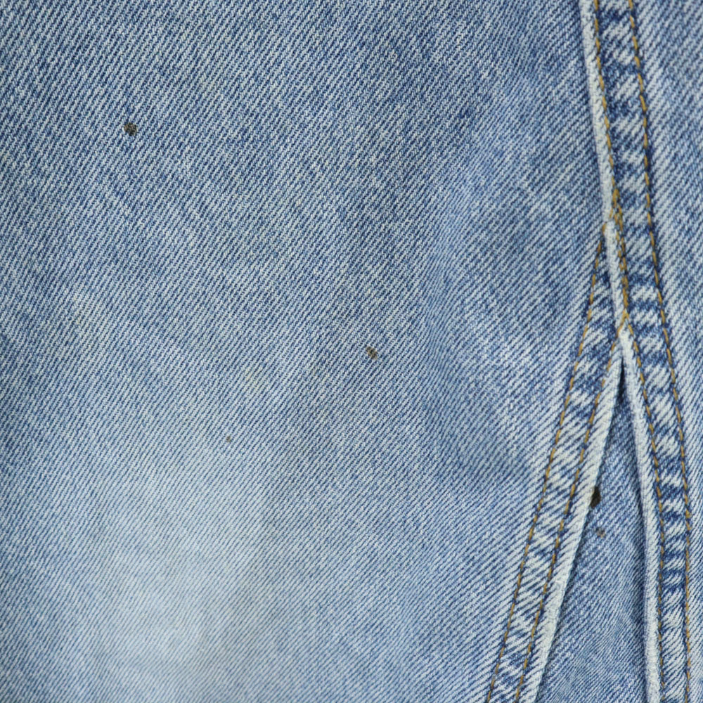 リーバイス 90s 550 オールド ミディ丈 デニムスカート W29 アイスブルー Levi's レディース