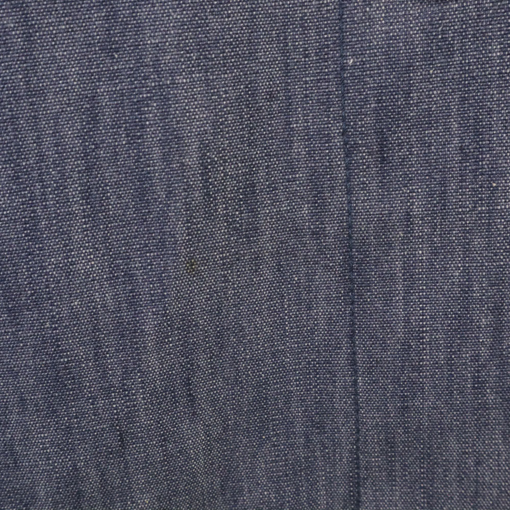 LOUIS VUITTON ルイヴィトン フランス製 ミディ丈 デニムスカート 36 ネイビー レディース