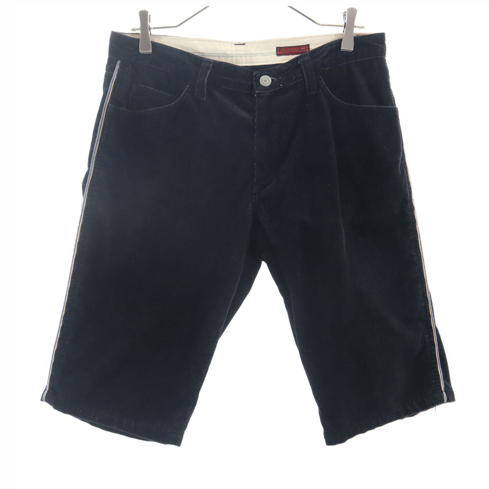 Johnbull ジョンブル コーデュロイ ハーフパンツ L ブラック メンズ