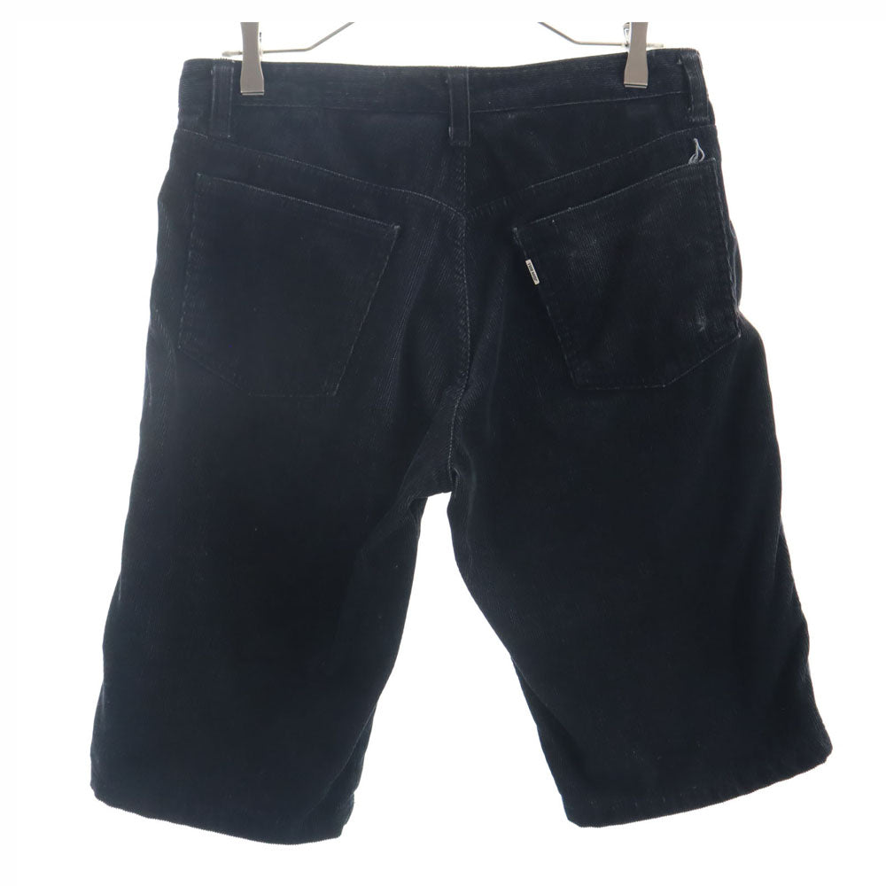 Johnbull ジョンブル コーデュロイ ハーフパンツ L ブラック メンズ