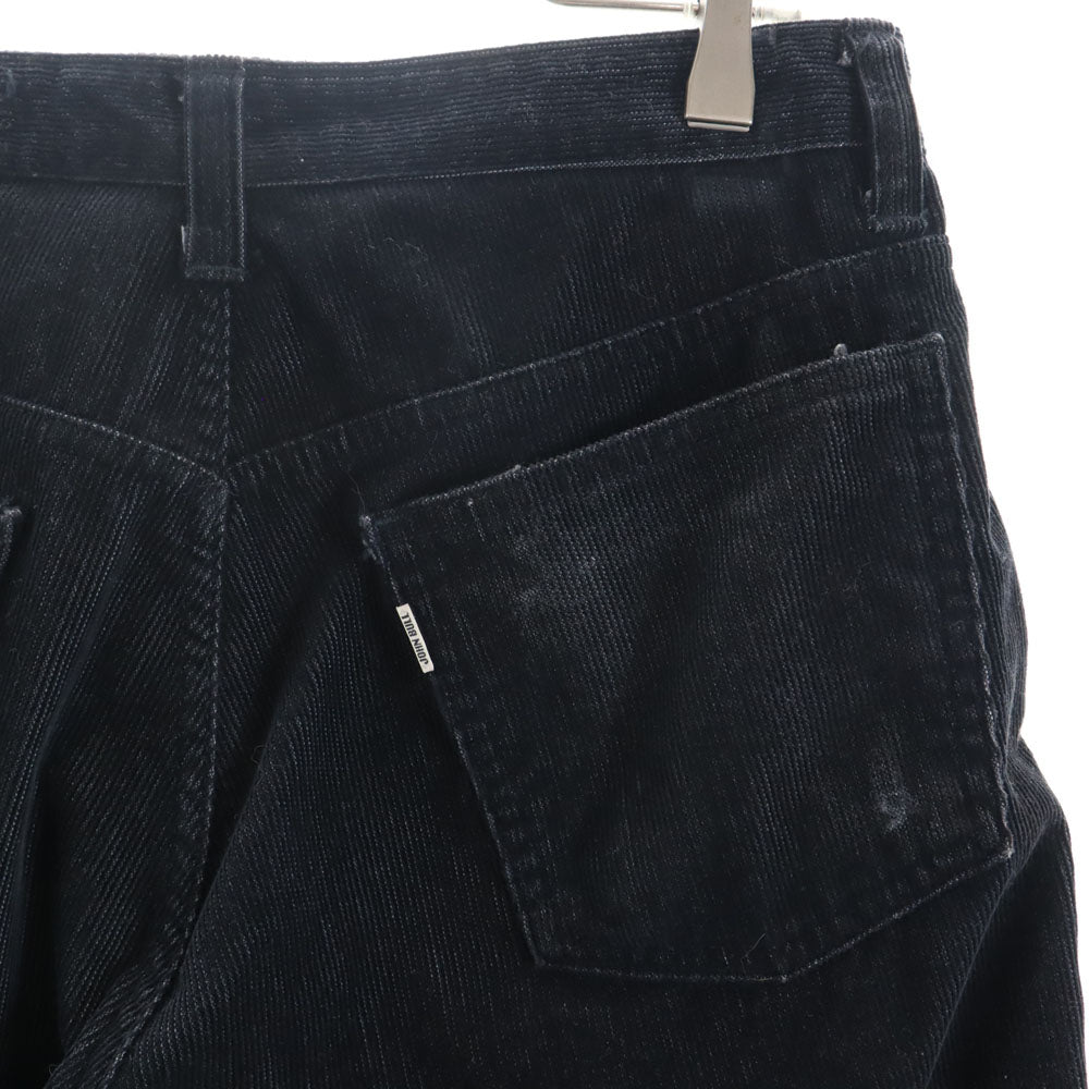 Johnbull ジョンブル コーデュロイ ハーフパンツ L ブラック メンズ
