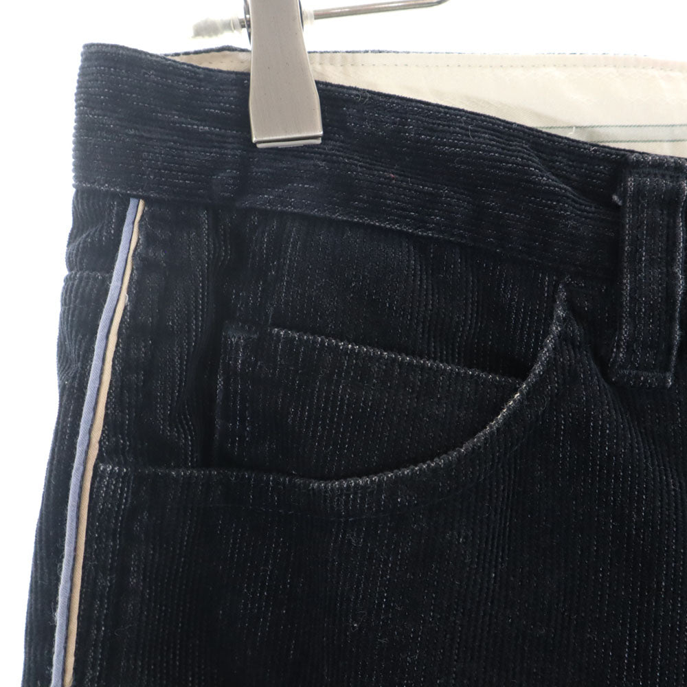 Johnbull ジョンブル コーデュロイ ハーフパンツ L ブラック メンズ