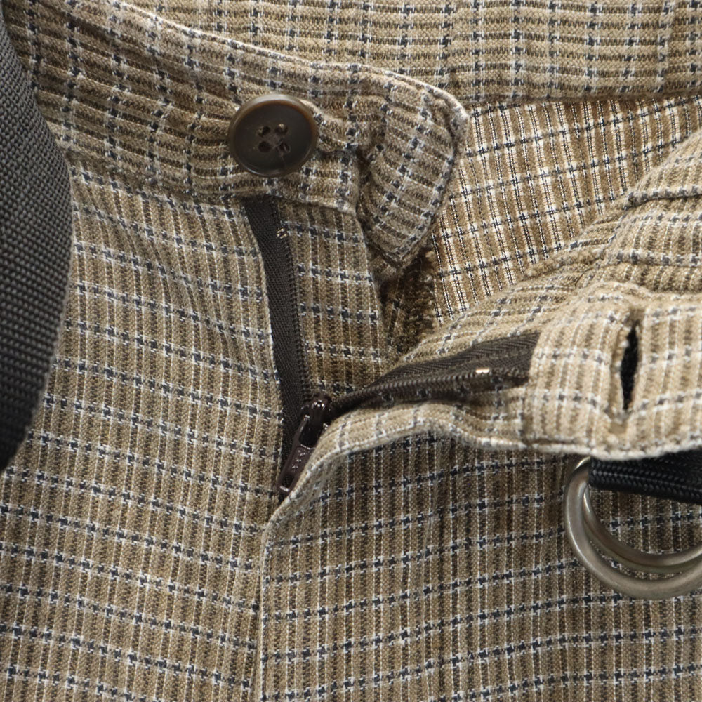 ヘリーハンセン チェック柄 ハーフパンツ XL ブラウン HELLY HANSEN メンズ