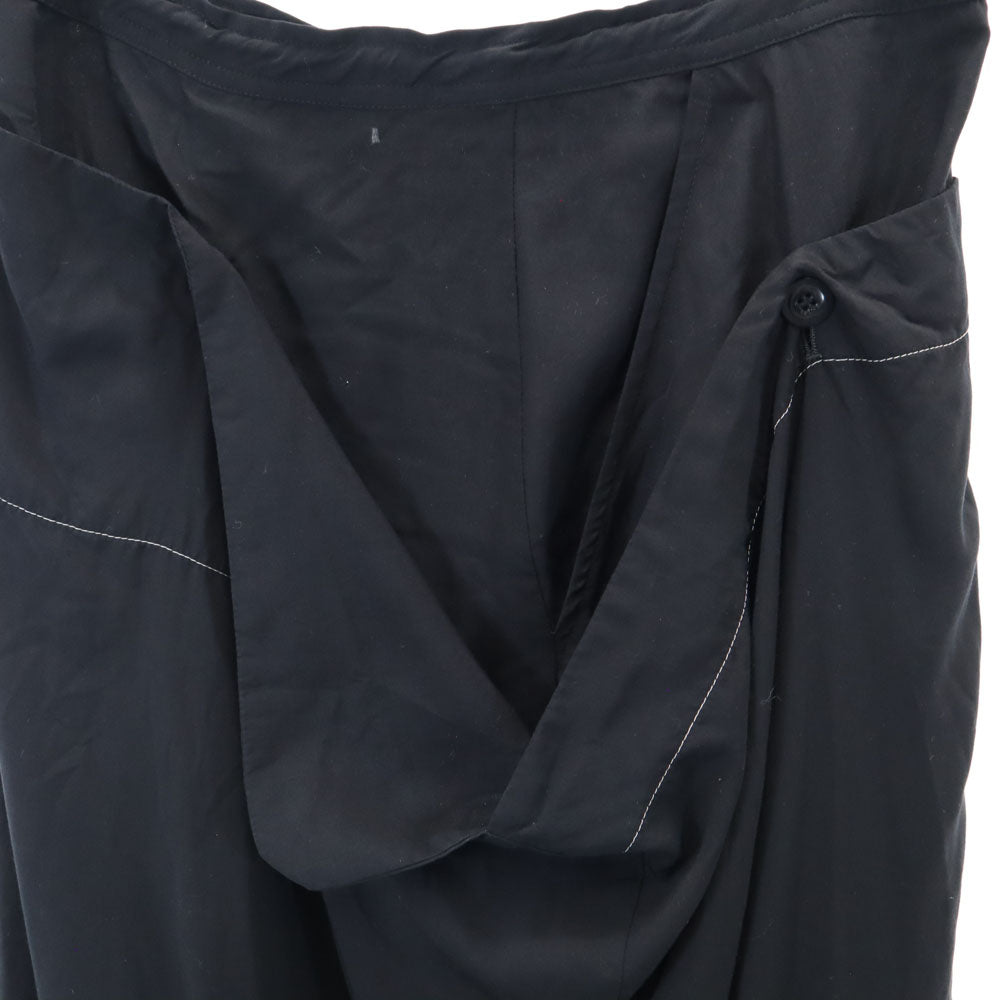 ワイズ 日本製 ロングスカート 1 チャコールブラック系 Y's ヨウジヤマモト レディース