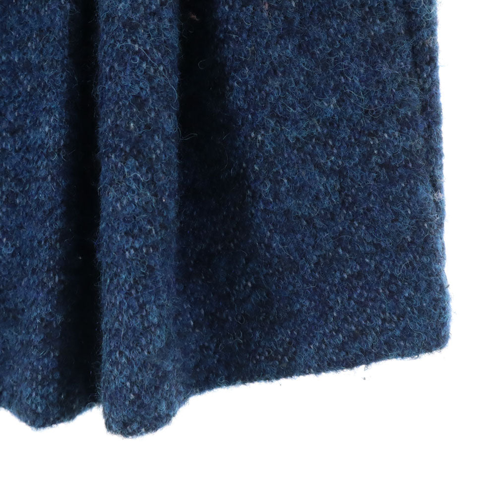 SEE BY CHLOE シーバイクロエ ウールブレンド ミニスカート 40 ネイビー ウエストゴム レディース