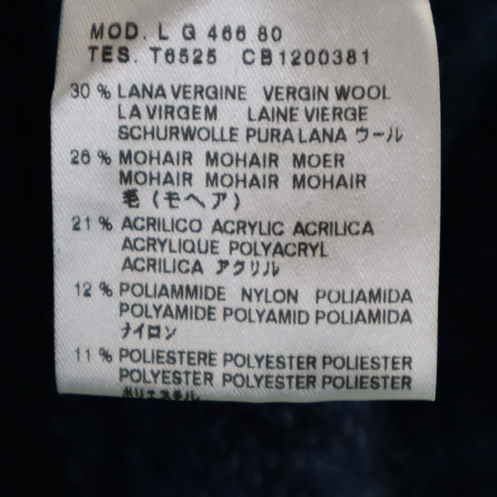 SEE BY CHLOE シーバイクロエ ウールブレンド ミニスカート 40 ネイビー ウエストゴム レディース