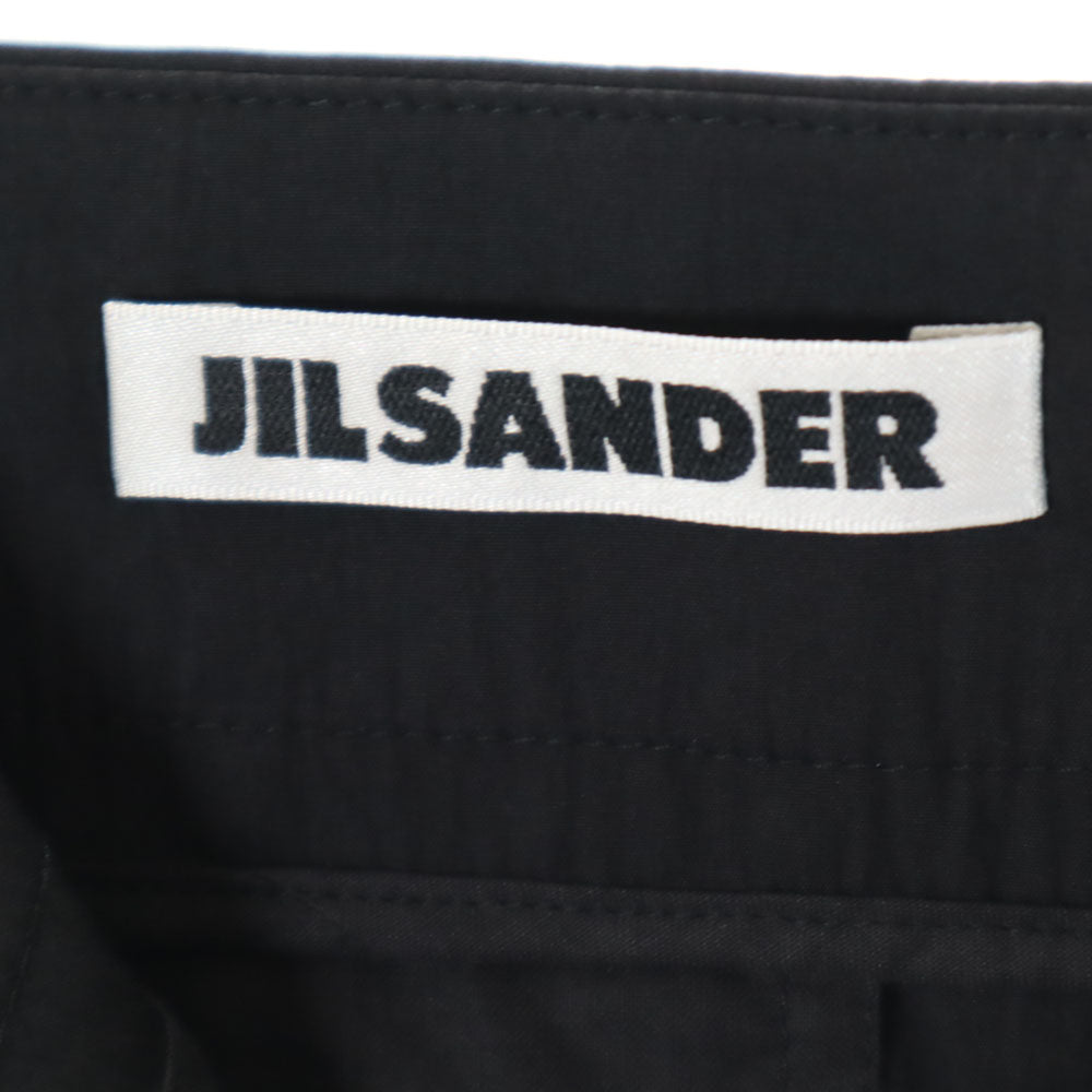 ジルサンダー イタリア製 ロングスカート 38 チャコールグレー JIL SANDER レディース