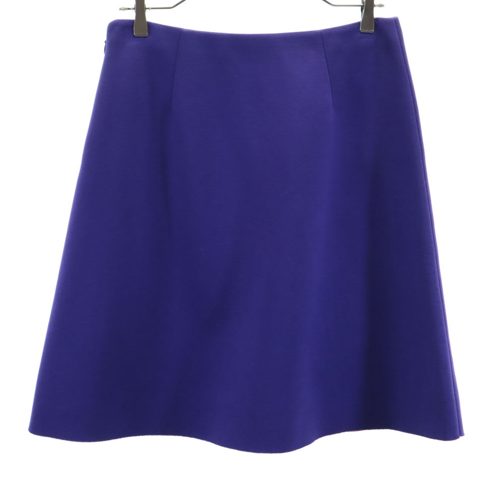 MARNI マルニ イタリア製 ボンディング ミディスカート 40 パープル レディース
