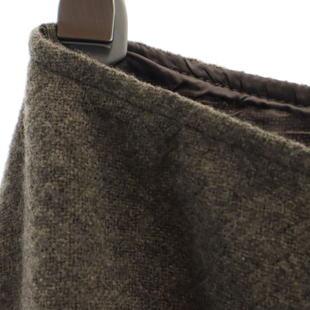 MAX MARA WEEK END LINE マックスマーラウィークエンドライン ヴァージンウールブランド 膝丈スカート 36 ブラウン レディース