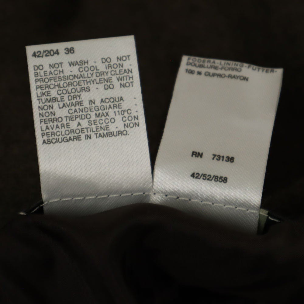 MAX MARA WEEK END LINE マックスマーラウィークエンドライン ヴァージンウールブランド 膝丈スカート 36 ブラウン レディース