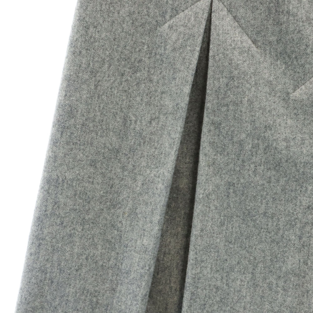 ジバンシィ 90s 日本製 ウールブレンド オールド ミディスカート 38 グレー GIVENCHY BOUTIQUES レディース