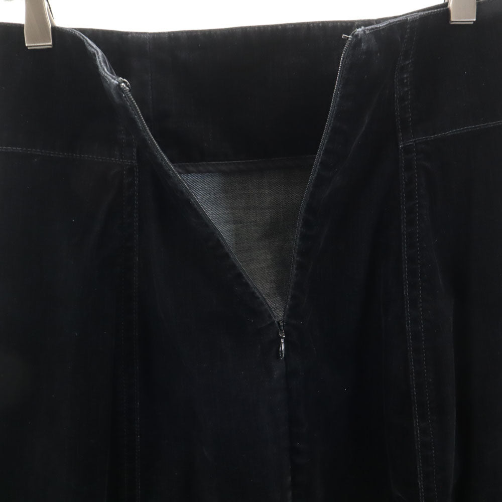 MARNI マルニ イタリア製 モールスキン 膝丈スカート 40 ブラック レディース