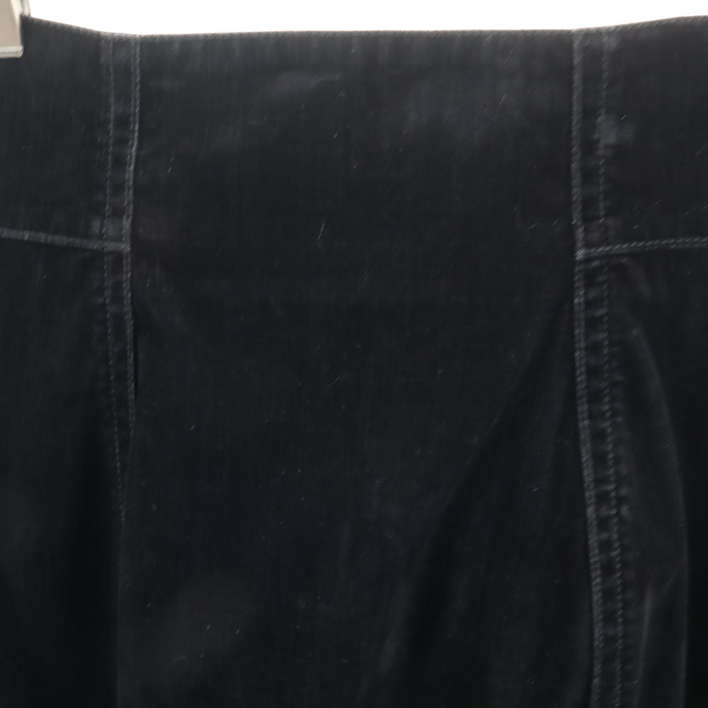 MARNI マルニ イタリア製 モールスキン 膝丈スカート 40 ブラック レディース