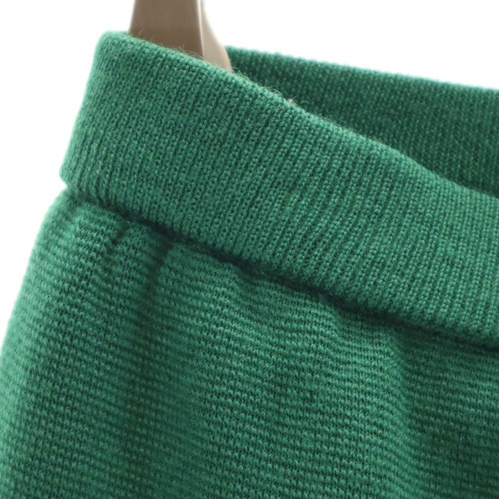 YVES SAINT LAURENT イヴサンローラン 90s オールド ミディ丈 ニット タイトスカート 7号 グリーン レディース