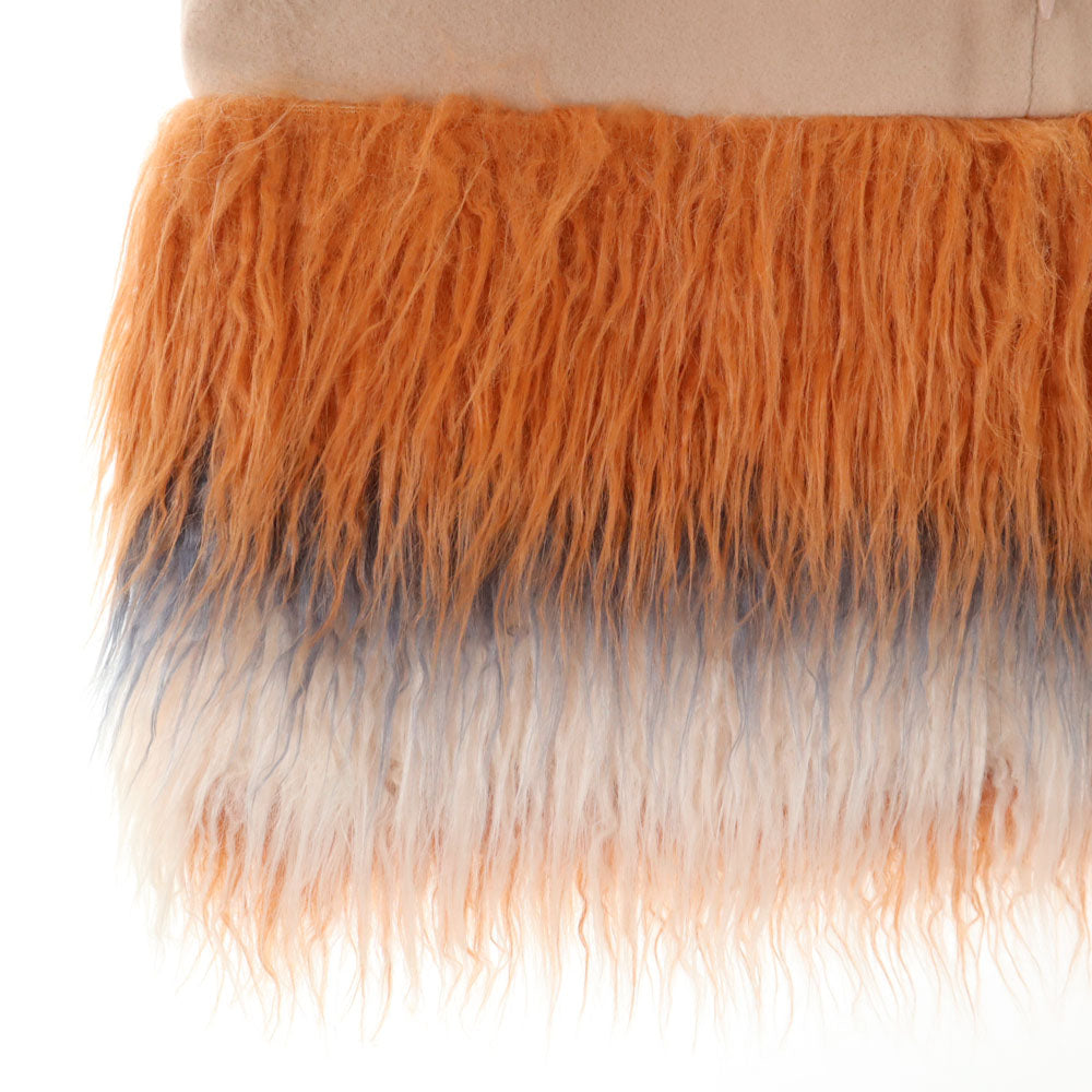 美品 Lily Brown リリーブラウン ウールブレンド ミニスカート 1 ピンク レディース