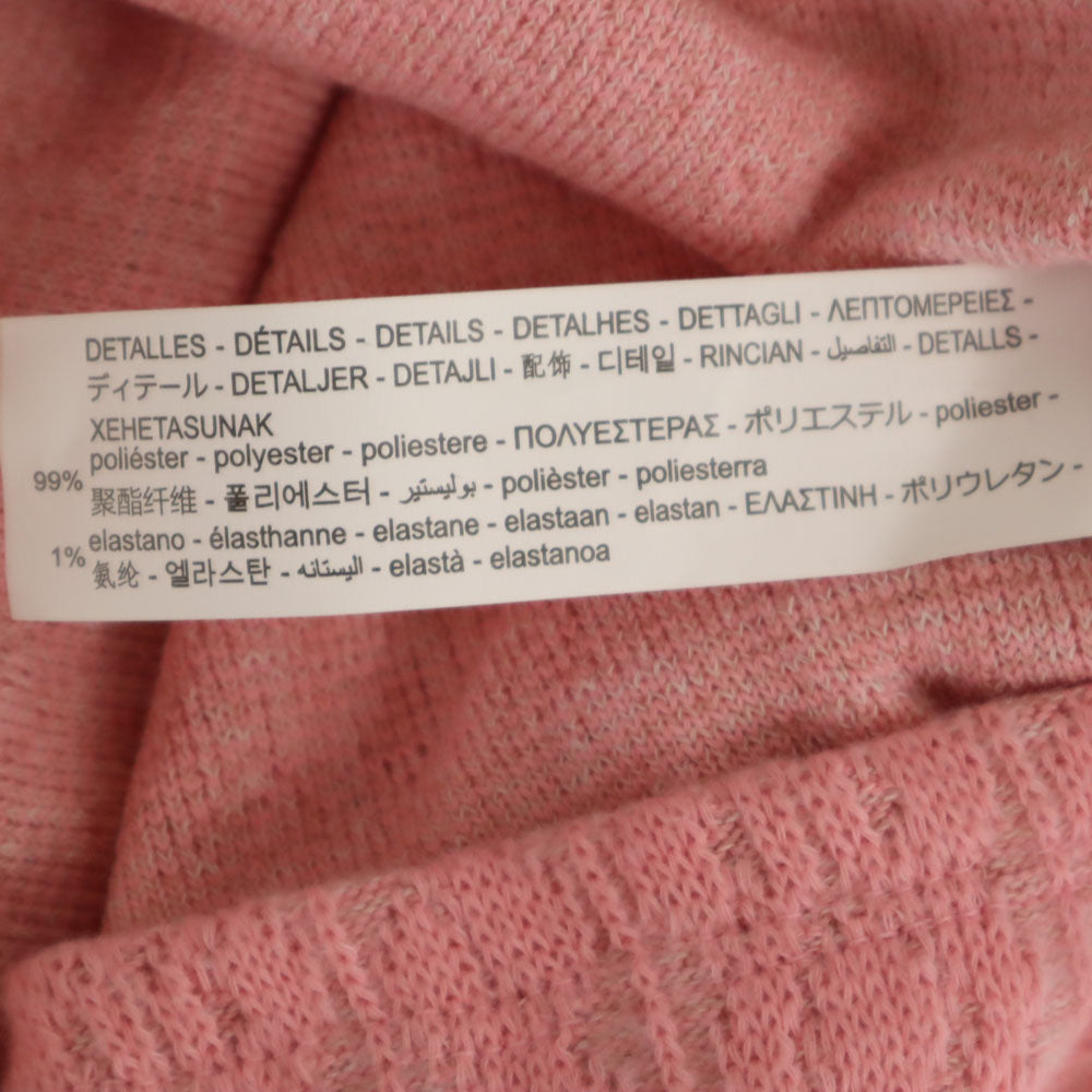 美品 ZARA ザラ ロング丈 ニット タイトスカート L ピンク レディース