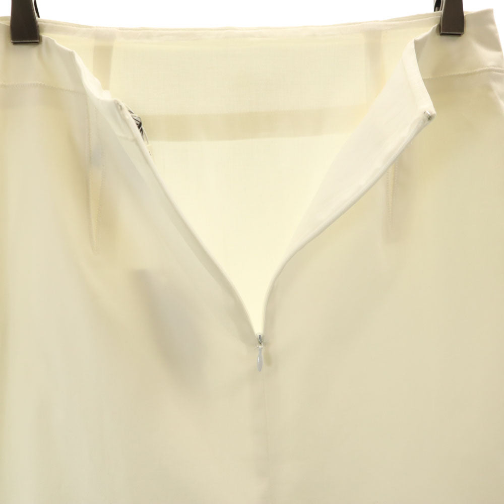 Salvatore Ferragamo サルヴァトーレフェラガモ ミディ丈 タイトスカート 40 ホワイト レディース