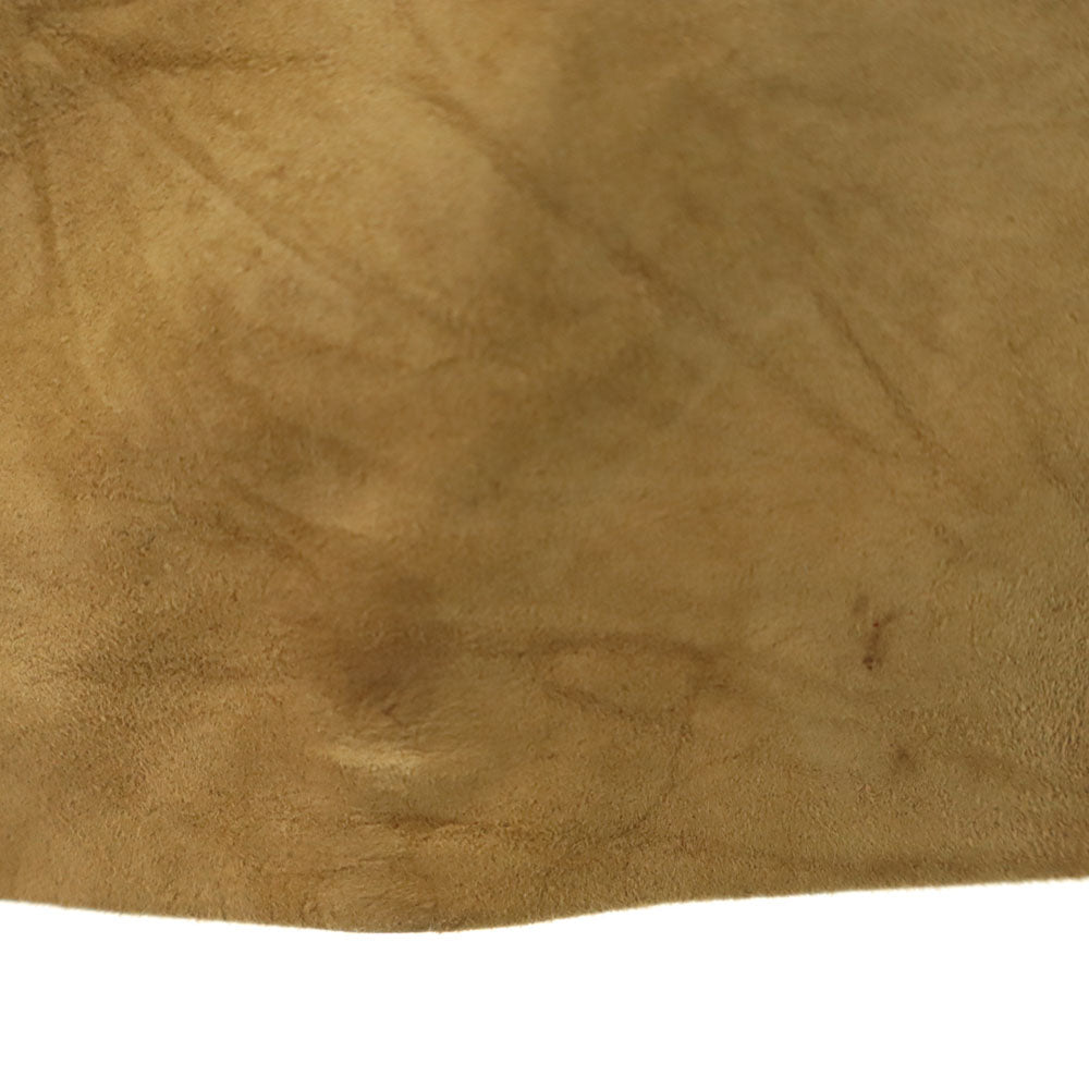 S Max Mara エスマックスマーラ ミディ丈 スエードレザー スカート 36 ベージュブラウン レディース