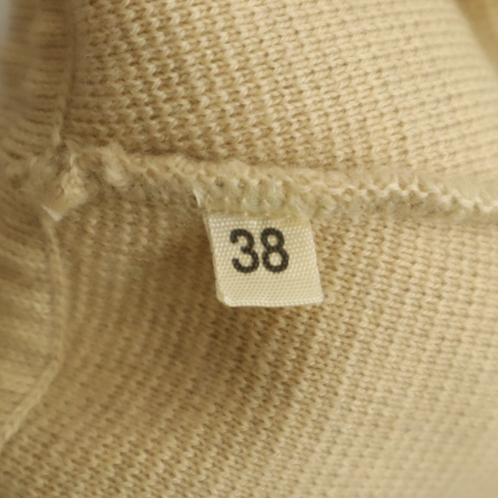 Christian Dior BOUTIQUE クリスチャンディオール ブティック 90s オールド ミディ丈 ニット タイトスカート ベージュ レディース