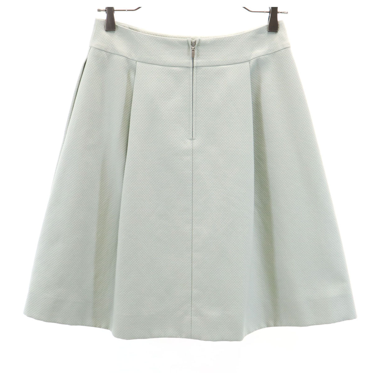 FOXEY フォクシー 日本製 ミディスカート 38 ミントグリーン レディース